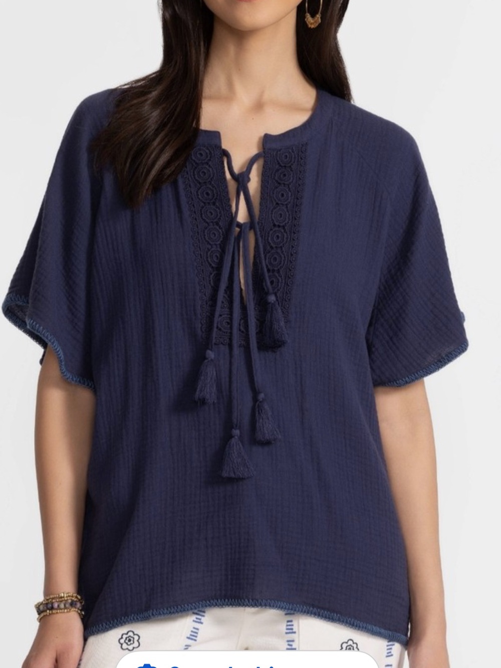 Price is firm Johnny Was Raglan Poncho Top